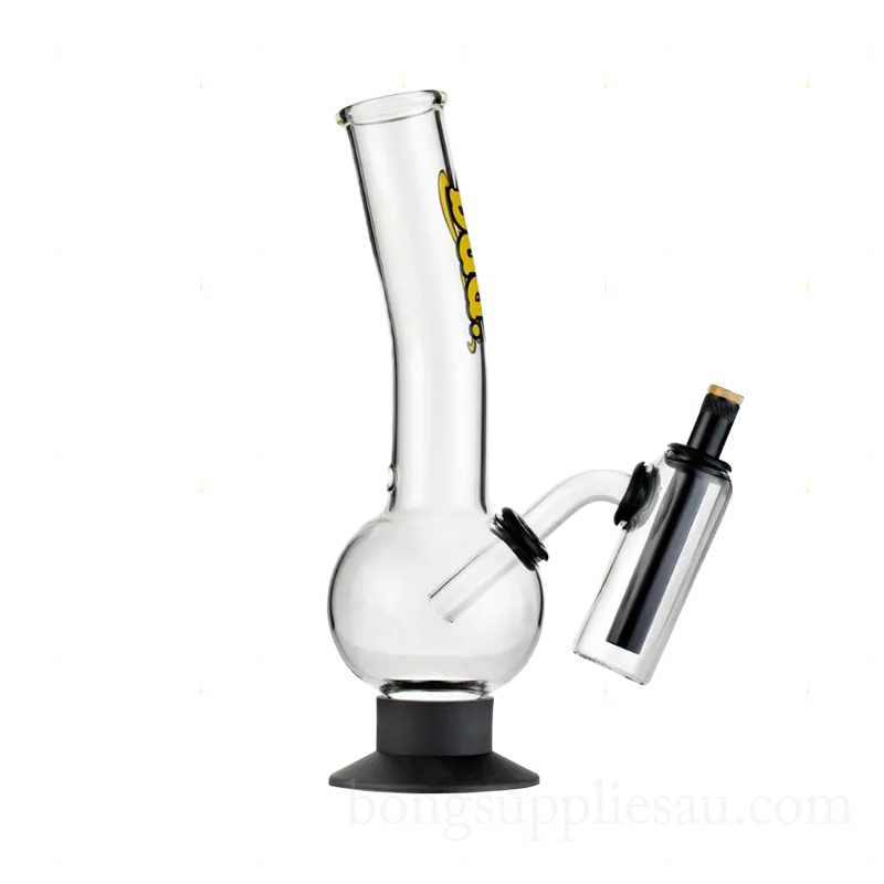 Bud Double Chamber Bubble Bong