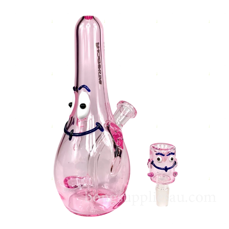 Sleek Patrick Glass Bong 20cm