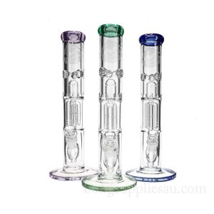 HVY Glass 9mm 4-Arm Thick Glass Bongs