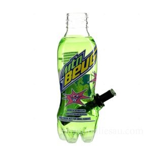Gatorbeug Glass Bottle Bong Green 23cm