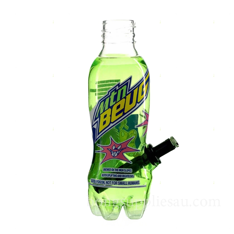 Gatorbeug Glass Bottle Bong Green 23cm