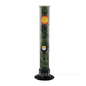 Camo Sunbaked Large Tube Bong 33cm Design