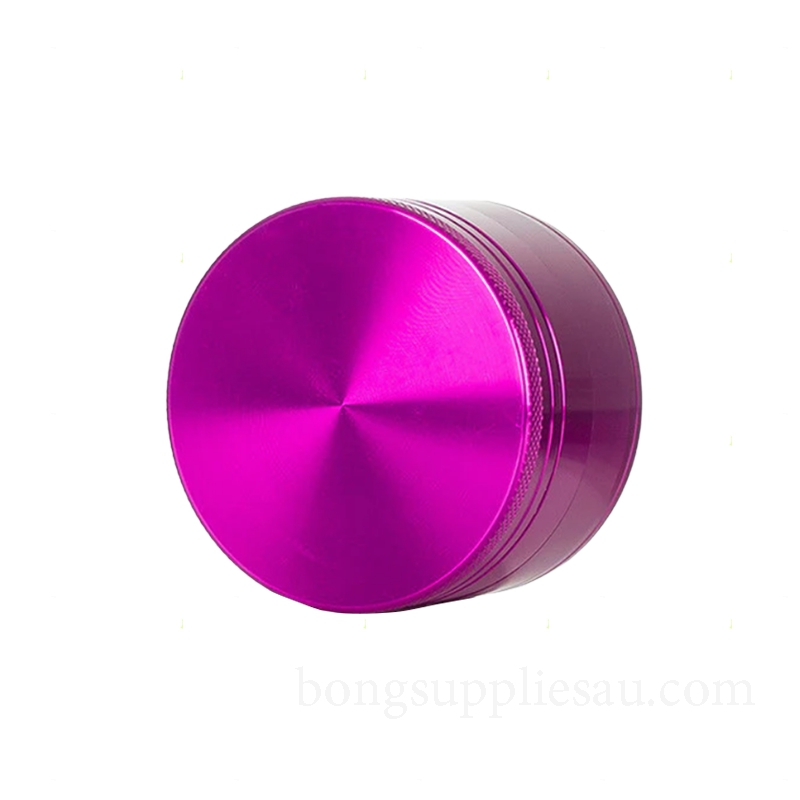 Efficient Purple 63mm 4 Part Aluminium Grinder
