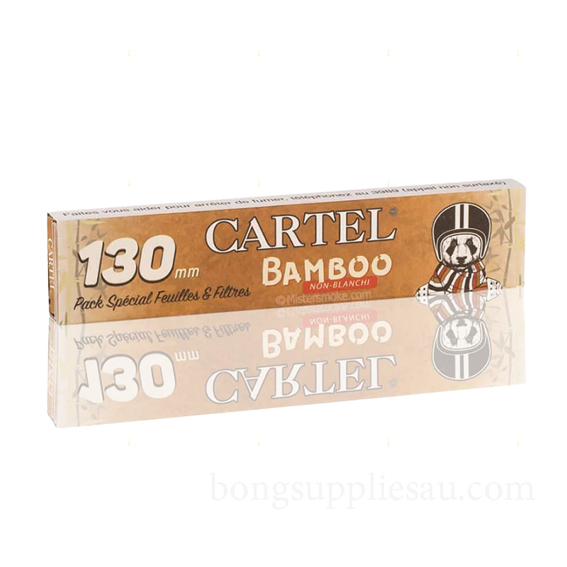 Cartel Natural Bamboo Rolling Papers Plus Handy Tips