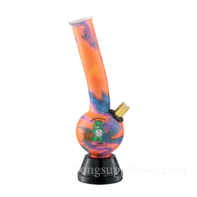 Bold Bubble Base Glass Bong 27cm
