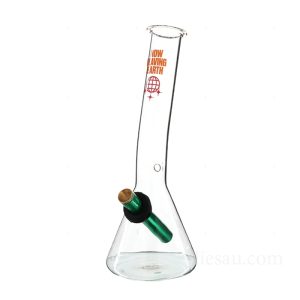 27cm Space Theme Beaker Glass Bong with Bent Neck