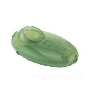 Smooth GRAV Pebble Pipe in Mint Green