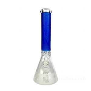 7mm Heavy Duty Pharaohs Beaker Bong in Blue