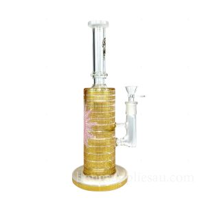 Billy Mate Golden Sun Matrix Glass Bong 29cm