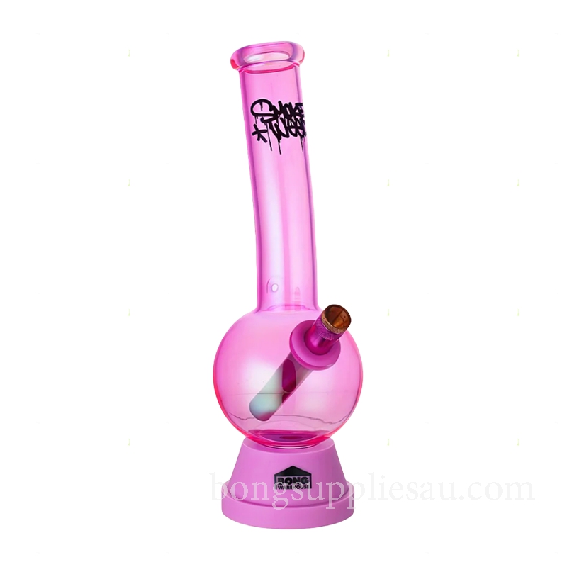 Smoke Weed Bubble Glass Bong 27cm Tall