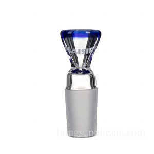 Plaisir Glass Cone 18mm Medium Blue