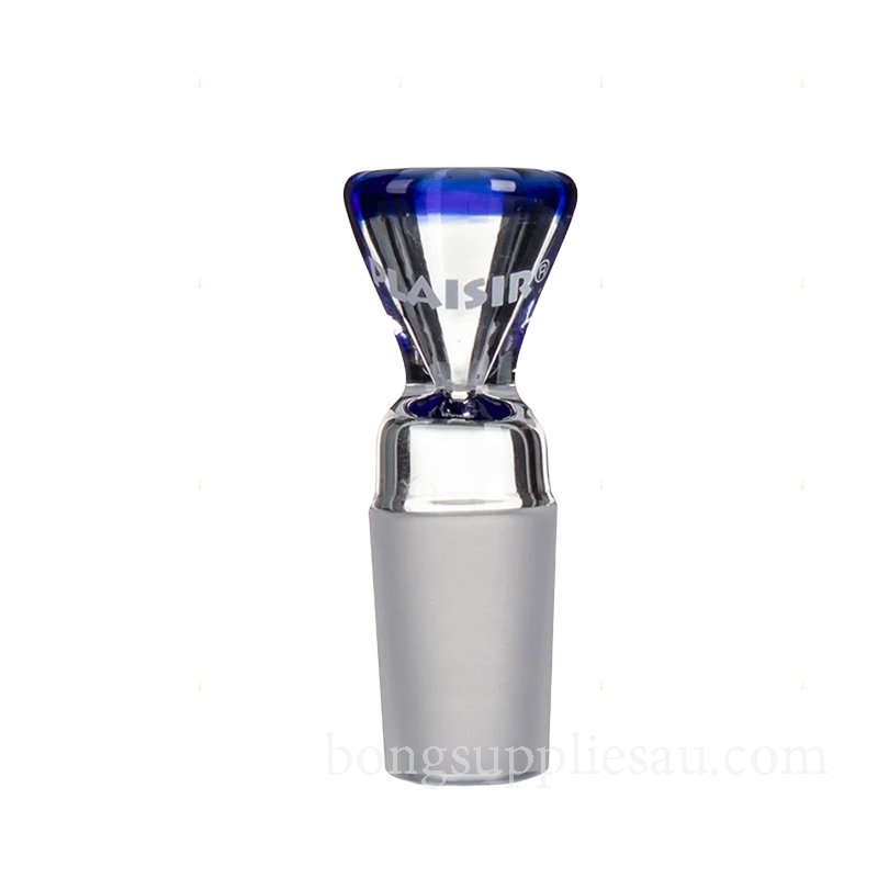 Plaisir Glass Cone 18mm Medium Blue