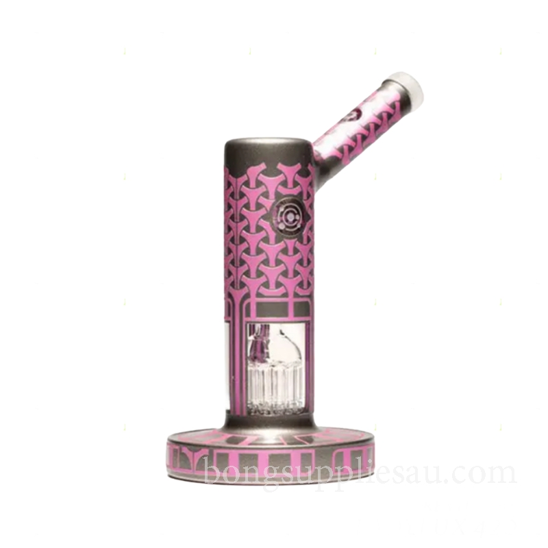 Milkyway Glass Ionic Armor Bubbler 9 Inch