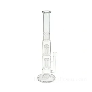 Glass Bong Double Filtration Smooth Hits 45cm