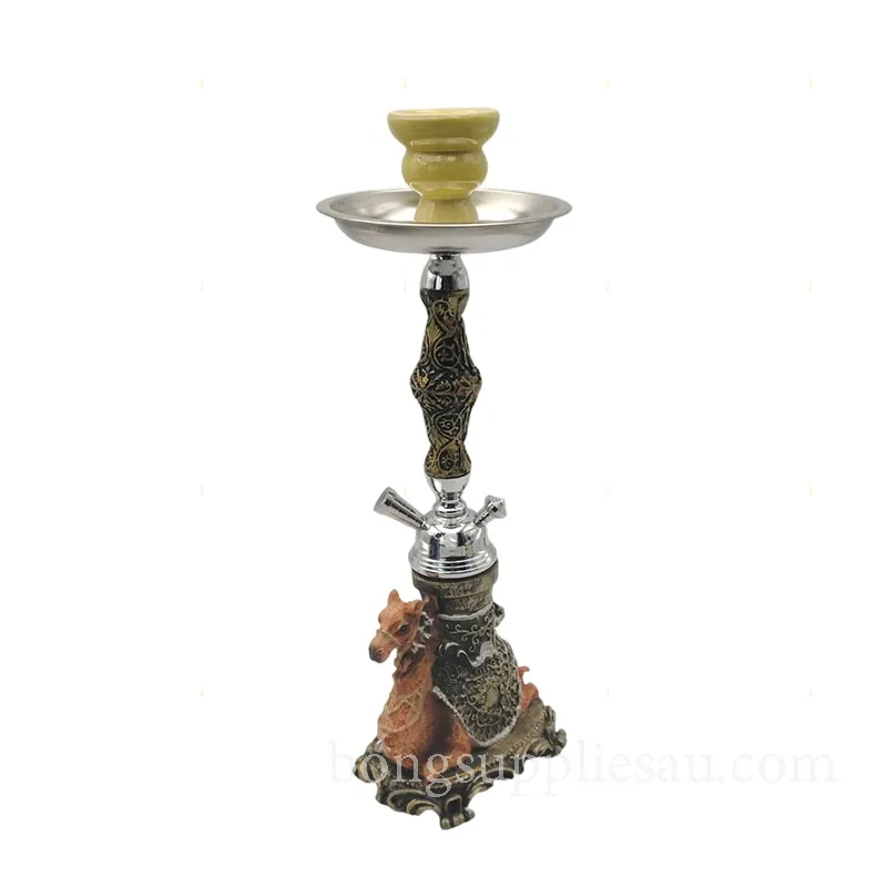 Classic Arabic Hookah 26cm Portable Single Hose