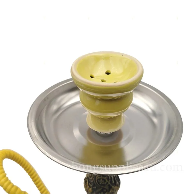 Classic Arabic Hookah 26cm Portable Single Hose - Image 4