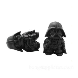 36mm Black Vader Shape Herb Grinder