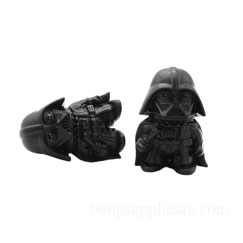 36mm Black Vader Shape Herb Grinder