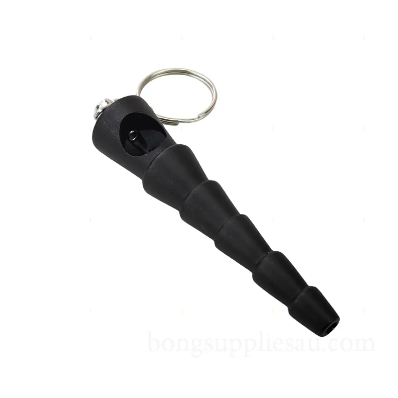 Creative Tower Shape Pipe with Keyring Portable Style