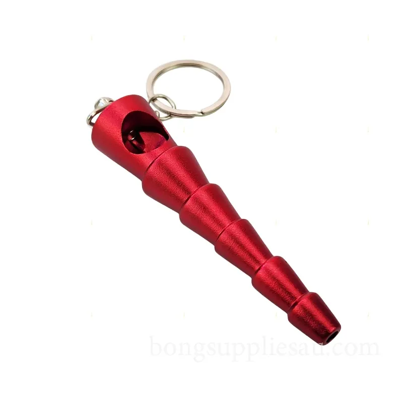 Creative Tower Shape Pipe with Keyring Portable Style - Image 2