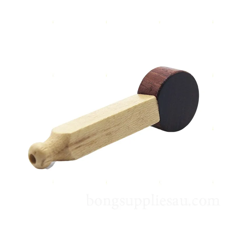 Compact Wooden Smoking Pipe Handmade Style - Image 3